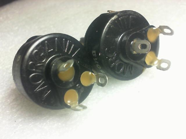 MORGANITE UK. Precision potentiometer XB.50K euro. High power. Shaft 6.3X25mm silent current