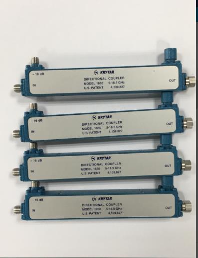 1850 KRYTAR 0.5-18.5GHZ -16dB coaxial radio frequency microwave directional coupler SMA
