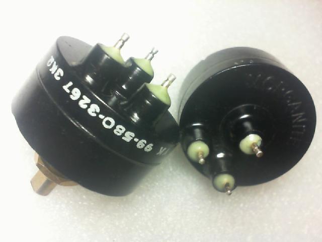 UK MORGANITE precision potentiometer YK99-580-3267 high power.3K Euro.. 6.3X16mm