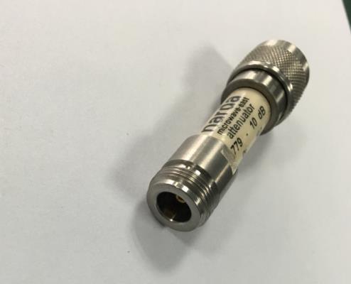 779-10 DC-18GHZ 10dB Narda attenuator 2W coaxial fixed attenuator N
