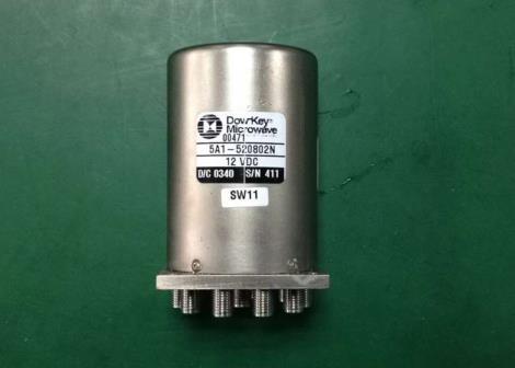 DOW-KEY 5A1-520802N DC-18GHZ 12V SMA single pole twelve throw RF switch