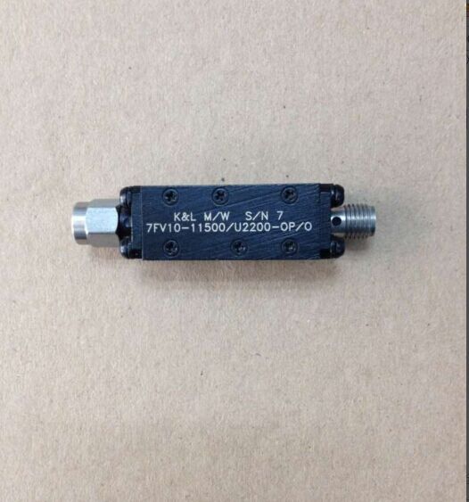 7FV10-11500/U2200-OP/O 10.3-12.6GHZ K&L RF bandpass filter SMA