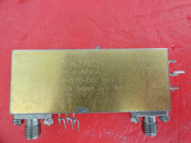 Supply OLEKTRON HCF-5-4221A Vin:15V SMA amplifier ST