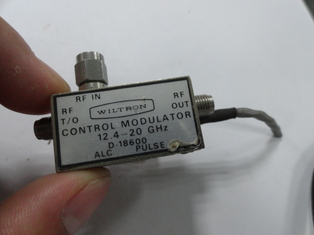 D-18600 12.4-20GHz WILTRON modulator SMA