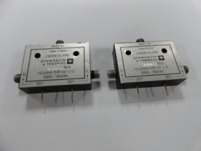 GENERAL MICROWAVE 1699 0.1-20GHZ SPDT SMA