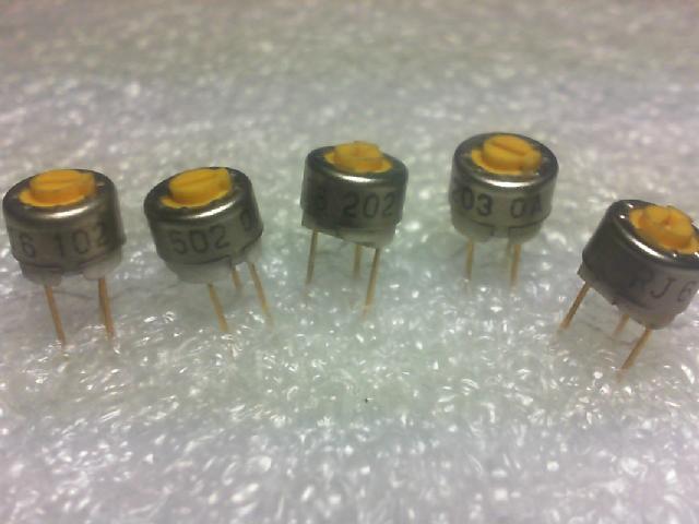Japan COPAL precision adjustable potentiometer RJ6..50 Europe.1K.2K.5K..20K.10K/ tripod is adjustable.