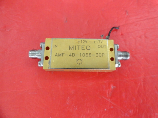Supply MITEQ amplifier 12-17V SMA AMF-4B-1066-30P