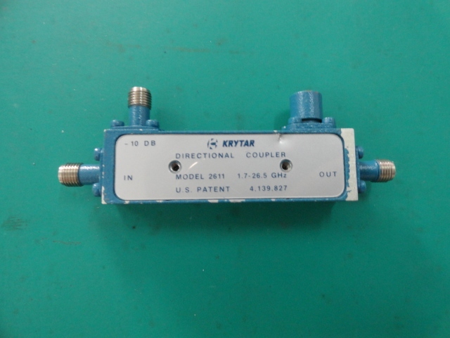 Supply KRYTAR RF broadband directional coupler 2611 -10dB SMA 1.7-26.5GHZ