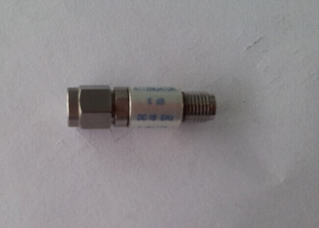 43KA-6 DC-18GHZ 6dB WILTRON RF microwave precision fixed attenuator 3.5mm
