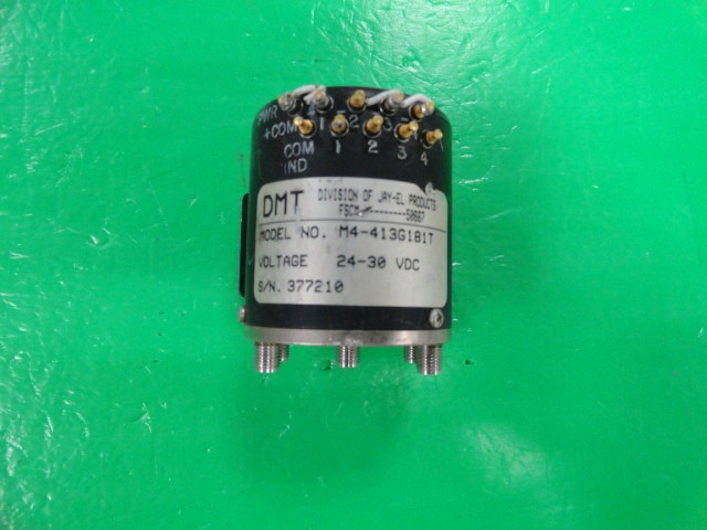 DMT M4-413G181T 24-30V single pole four throw RF switch SMA