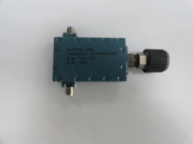 7141-15 12-15GHZ 60dB NORSAL variable attenuator
