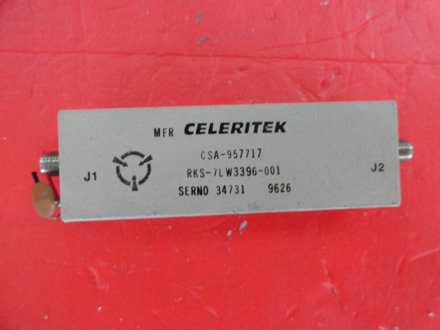CSA-957717 5- CELERITEK (>20GHz) G:42dB amplifier SMA 15V