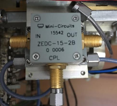 ZEDC-15-2B 1-1000MHZ 15dB Mini-Circuits coaxial directional coupler SMA