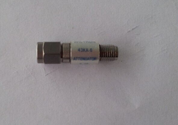 43KC-10 DC-40GHZ 10dB WILTRON RF microwave precision fixed attenuator 2.92mm