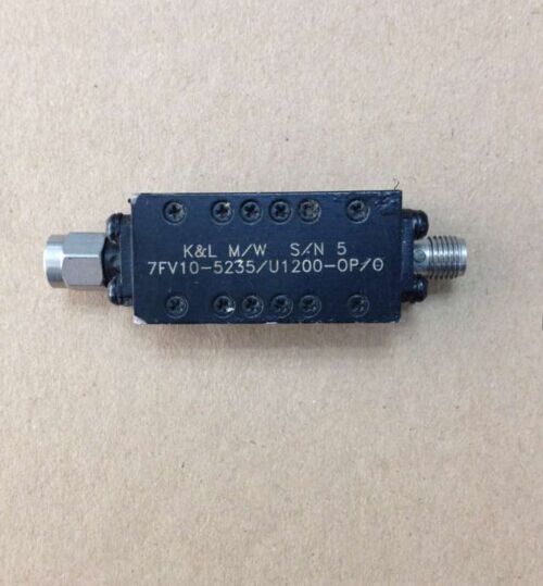 7FV10-5235/U1200-OP/O 4.7-5.8GHZ K&L RF microwave bandpass filter SMA