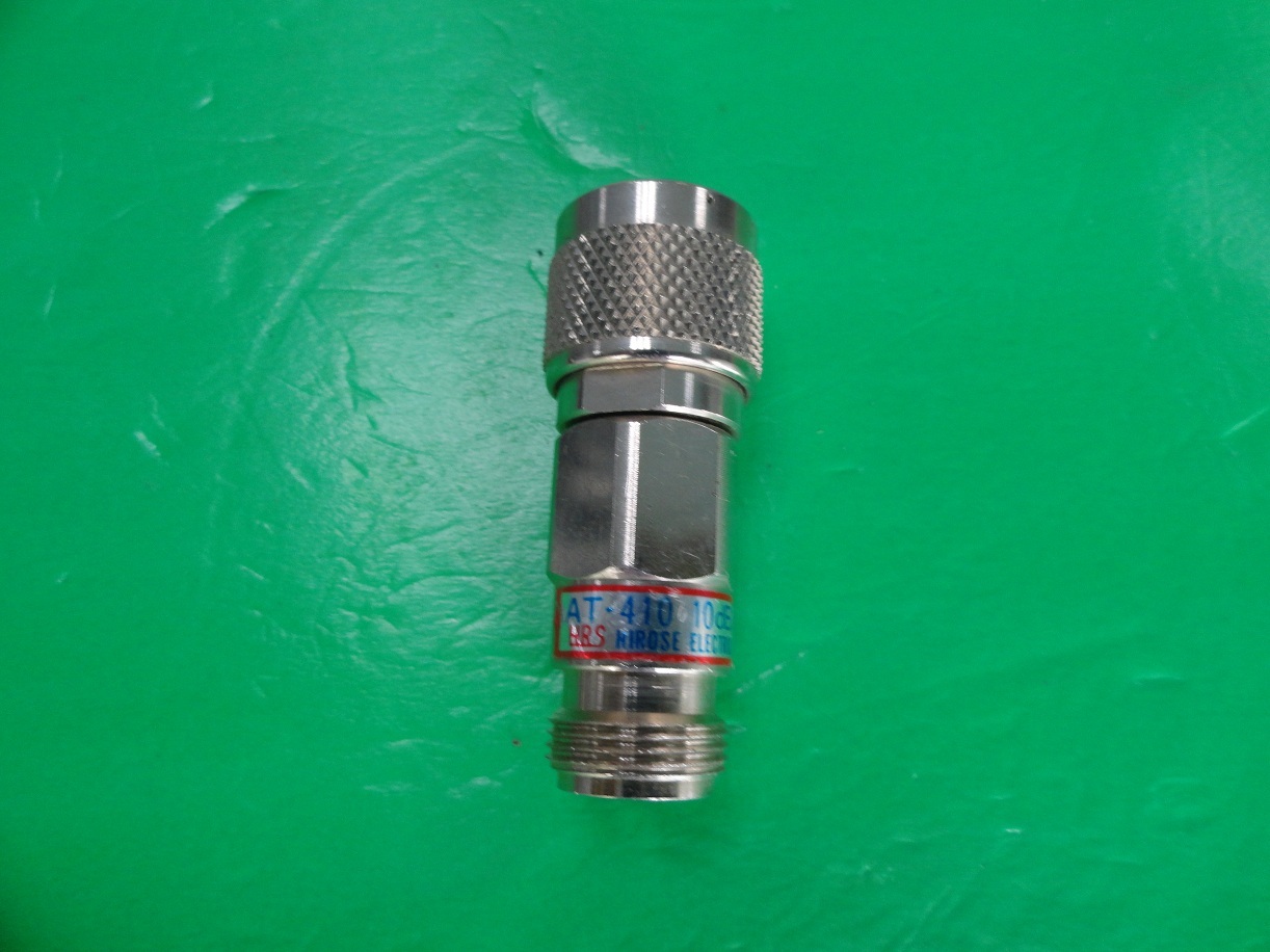 Hirose HRS AT-410 DC-13GHz 10dB 2W N coaxial fixed attenuator