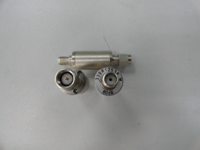 DC-6GHZ 60dB 339R12536M RF microwave coaxial fixed attenuator SMA 2W (F-M)