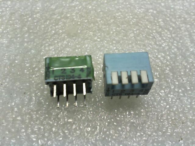 Dial switch CTS194-4/ 4 position switch