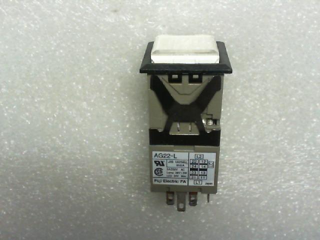 Japan AG22-L button switch 11 feet / no lock //250VAC5A/..LED24V
