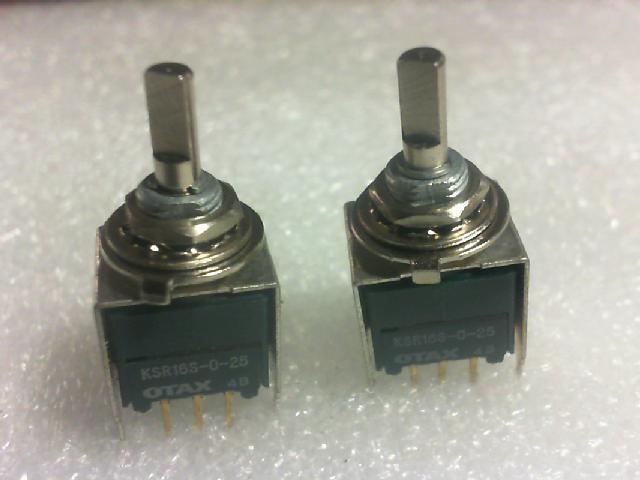 Japan OTAX. oudake.KSR16S-0-25 encoding switch two rows of lioujiao 10 files.360 without stop