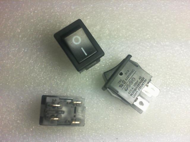 German RUSSENBERGER ship type switch R19/250VAC/6A/21mmX15mm