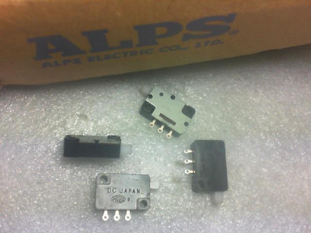 Japan ALPS micro switch. Side press.. round foot tripod.