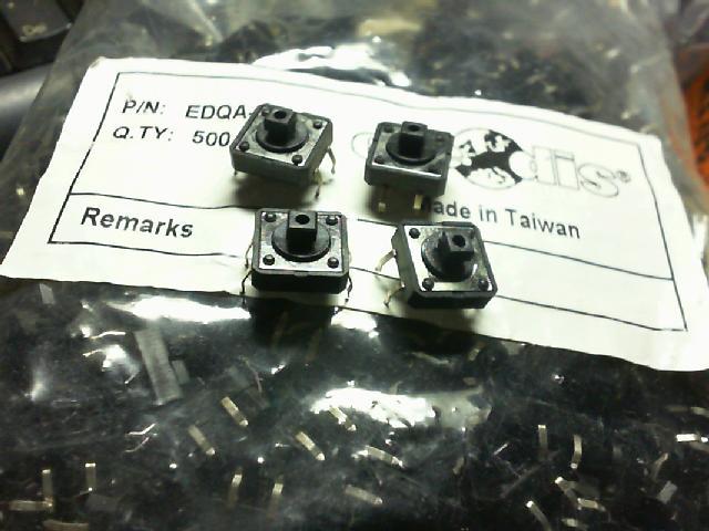 Authentic Taiwan.EIedis switch handle.12mmx12mmx7.mm four.