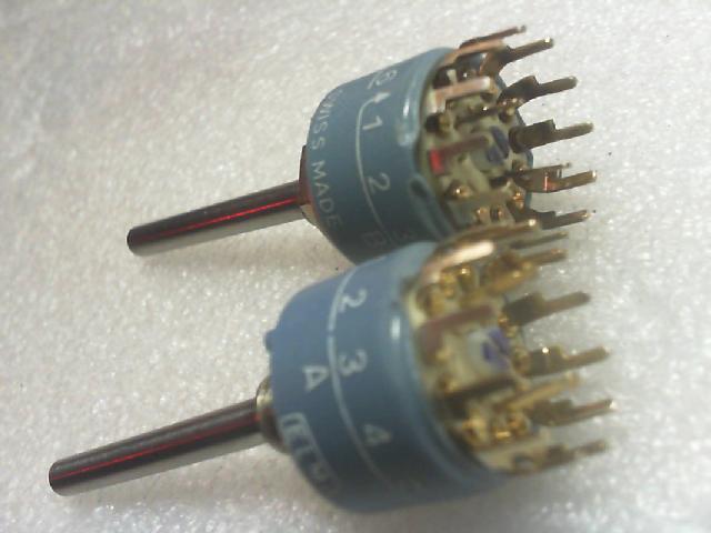 Germany ELMA band switch..12 foot.. two knife six files.. long axis 32.mmX4mm