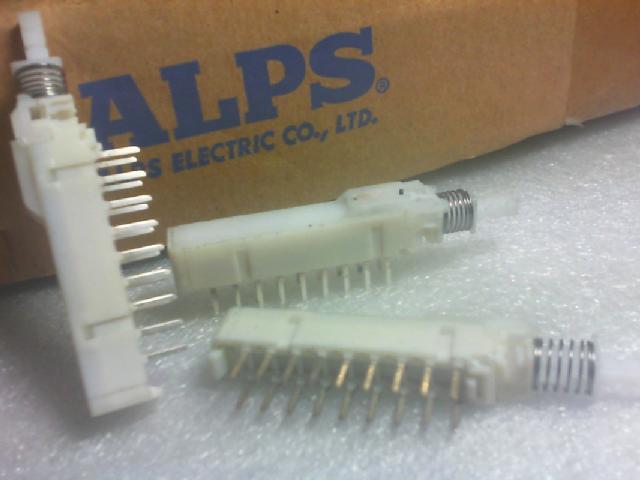 Japan ALPS..2 row..18 keyboard switch with lock pin.