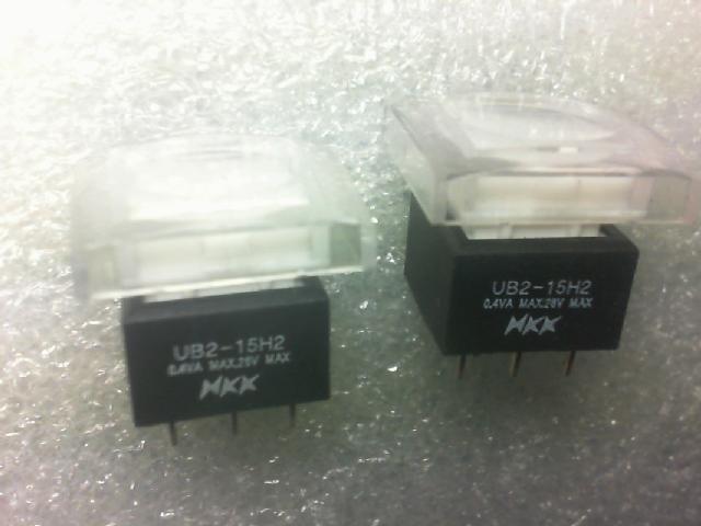 NKK switch button switch UB2-15H2. tripod. Three knife. 6. Reset. Lock free double color light green.