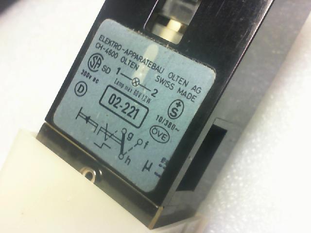 ELEKTRO German CH4600 button switch.300VAC/10A/380VAC/10A/60V/1.2W