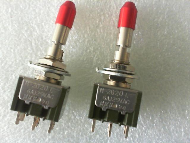 NKK.M-2020L switch button button switch / / two row. Zi Zi switch toggle button lioujiao.