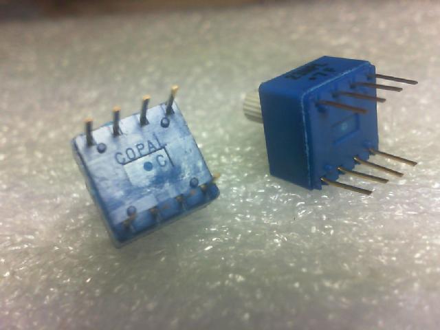 Japan COPAL encoding switch 23NPL..[SS-10] 4 on the 4./8 foot three...