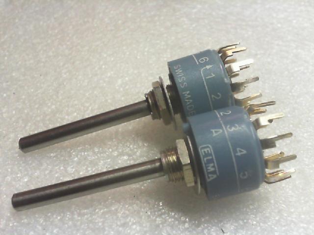 Germany ELMA band switch..12 foot.. two knife six files.. long axis 32.mmX4mm