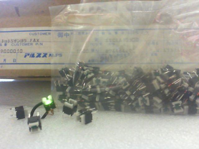 The Japanese Alps. With a light touch switch ALPS. four 6mmX6mmX7mm... The green light.