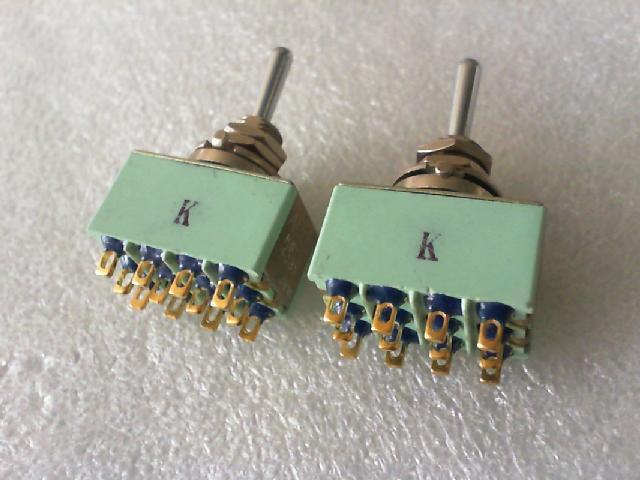 Japan ALCO toggle switch MSTE406N//3 12 foot gear.