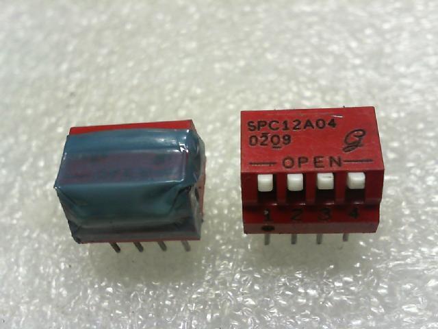 4 position switch.SPC12A04/ 4 position switch 2.54mm