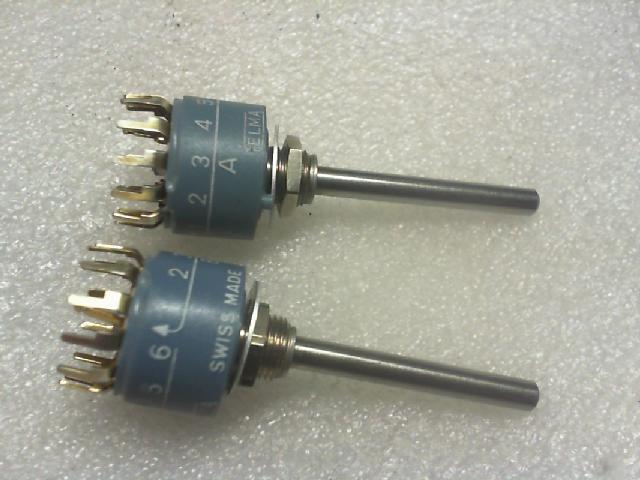 Germany ELMA band switch..12 foot.. two knife six files.. long axis 32.mmX4mm