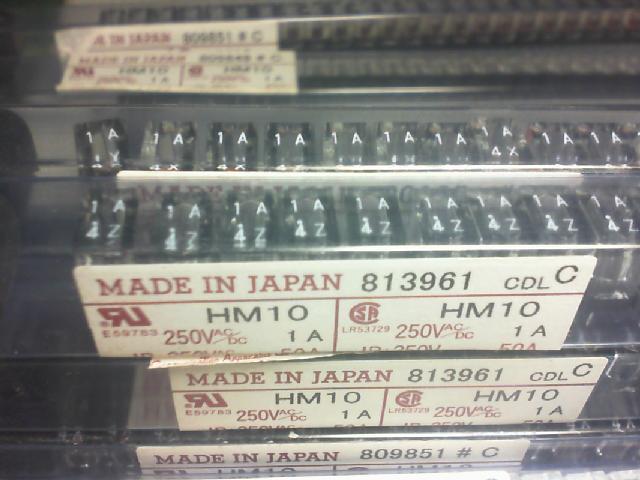 The original village of genuine. Daito fuse 250VAC/DC/1A.. HM 10 East hundred percent genuine