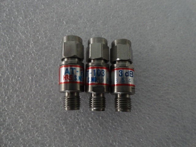 HRS AT-103 DC-18GHZ 3dB Hirose attenuator SMA
