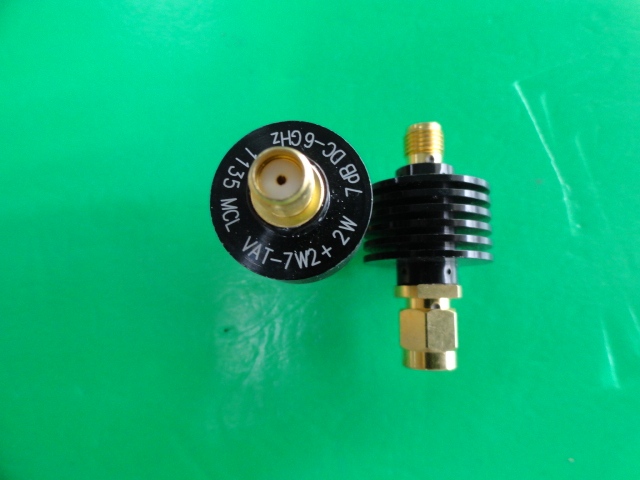 VAT-7W2+ MINI coaxial fixed attenuator 7dB 2W SMA DC-6GHz