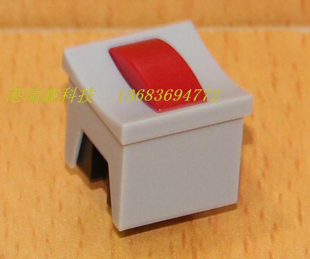 Taiwan ZIPPY reset lock free switch gray square panel switch P2-0SRG-Z