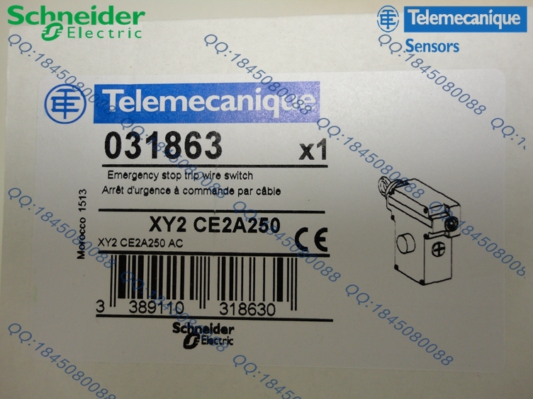 Original imported Schneider pull rope switch XY2-CE2A250 XY2CE2A250