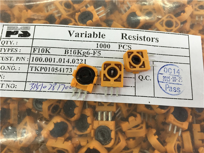 PS S & P F10K-B10K potentiometer