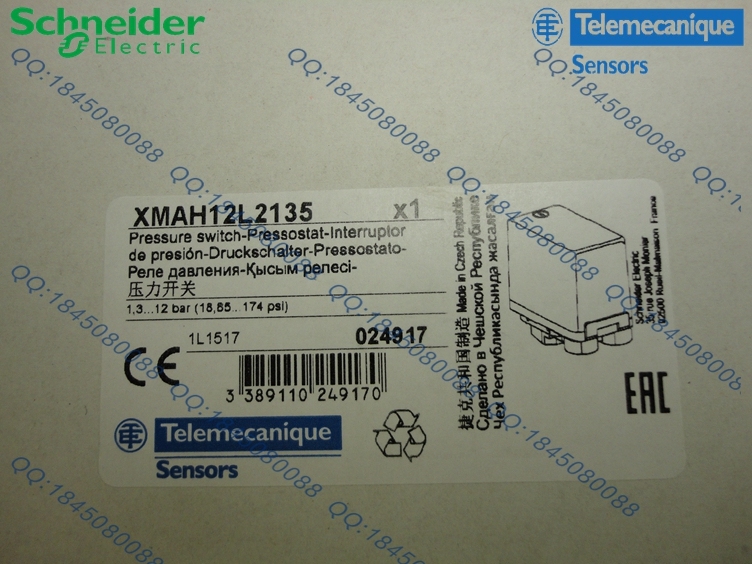 XMAH12L2135 authentic Schneider XMA pressure sensor XMA-H12L2135