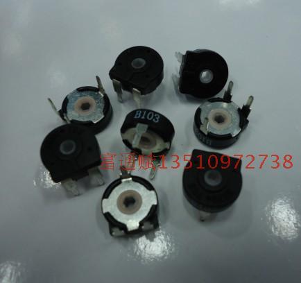 Spot domestic environmental protection Spanish potentiometer PT10-1K5K10K20K100K vertical six hole