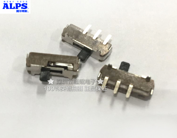 Imported Japanese ALPS toggle switch SSSS710605 switch 3 2 foot slide switch