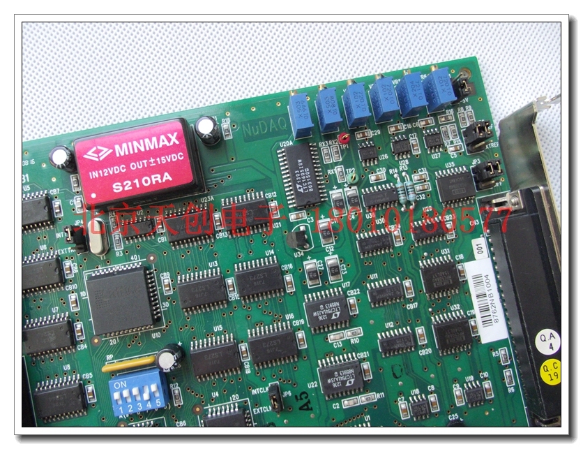 Beijing spot Ling Hua ACL-8216 B1 16 channel 16 bit 100kS/s NUDAQ acquisition card