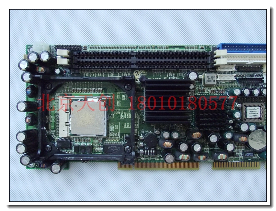 Beijing, a total length of the original P4 industrial motherboard IB820FH-32 to send CPU memory function is normal