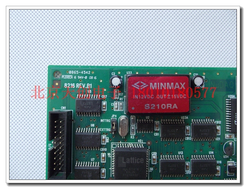 Beijing spot Ling Hua ACL-8216 B1 16 channel 16 bit 100kS/s NUDAQ acquisition card
